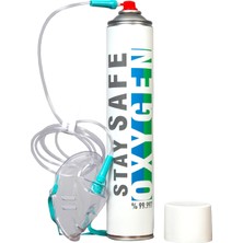 Stay Safe Taşınabilir Medikal Oksijen 3 Adet