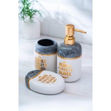 Jardin 3 Lü Banyo Seti - Koyu Gri
