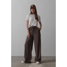 Rose's Boutiqe All About Women Beli Lastikli Bol Paça Pantolon - Kahve