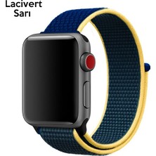 Ally Apple Watch 7-8 41MM 6-5-4 40MM Nylon Loop Spor Kayis Kordon 3-2-1 38MM