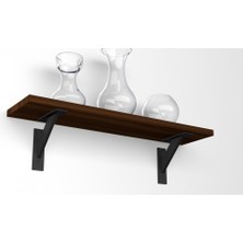 Abronya Metal Gizli Raf Tutucu Dekoratif Raf Kitaplık Metal Raf