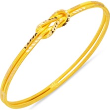 Bilezikci Ajda Model Aşk Düğümü 22 Ayar Altın Bilezik 20 Gr.