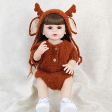 Lianyingzhuangshi 3 Yaş ve Üzeri Için Emzikli ve Biberonlu 55 cm Bebek (Yurt Dışından)