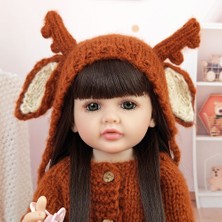 Lianyingzhuangshi 3 Yaş ve Üzeri Için Emzikli ve Biberonlu 55 cm Bebek (Yurt Dışından)