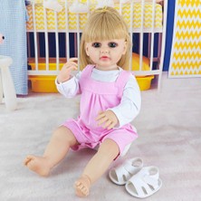 Lianyingzhuangshi Emzikli ve Biberonlu 55 cm Bebek, 3 Yaş ve Üzeri Için Uygundur (Yurt Dışından)