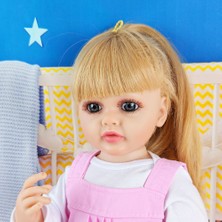 Lianyingzhuangshi Emzikli ve Biberonlu 55 cm Bebek, 3 Yaş ve Üzeri Için Uygundur (Yurt Dışından)