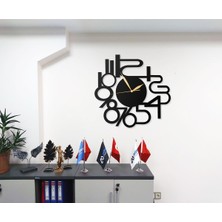 Ev ve Ofis Için Modern Dekoratif Metal Duvar Saati