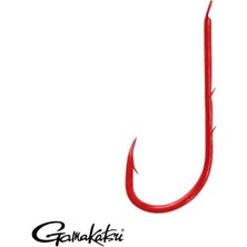 Gamakatsu  LS-5260R No:4 Kırmızı Olta Iğnesi 25 Adet