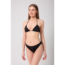Kadın Dolgulu Takım Siyah Bikini