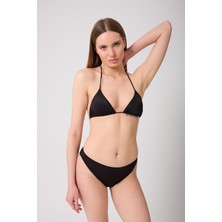 Kadın Dolgulu Takım Siyah Bikini