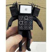 Lineex Skibidi Toilet - Şibili Tuvalet Titan Tv Man Animasyon 3D Figür 12CM