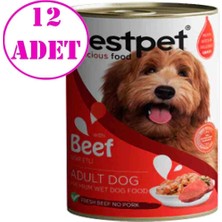 BestPet Sığır Etli Köpek Konservesi 400gr 12 AD