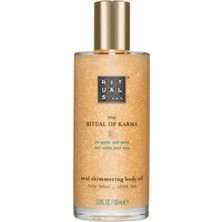 The Ritual Of Karma Kutsal Lotus ve Beyaz Çay Özü Işıltılı Vücut Yağı 100 ml
