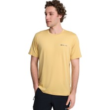 Tech Trail Erkek Sarı Outdoor T-Shirt Ao5545-715