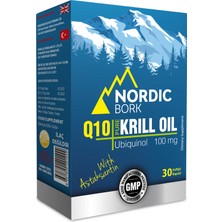 Swiss Bork Bork Pure Krill Oil Q10 30 Kapsül Saf Krill Yağı ile Zengin İçerik Desteği