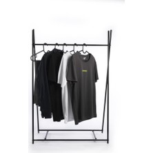 Abronya Metal Dolap Konfeksiyon Askılığı Açık Gardırop