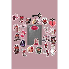 Hazbin Hotel V1 Sticker Paketi /bullet Journal Defter Çıkartma Ajanda Laptop Etiket