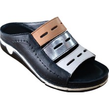 Ekinci M-20 Kadın  Deri Comfort Terlik Bej