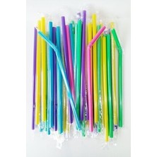 Yüceplast Jelatinli Renkli Frozen Pipet - 200 Adet
