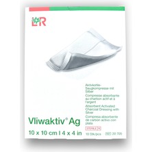 Lohmann & Rauscher Vliwaktiv Ag Emici Pedli Aktif Karbon Örtü 10 x 10 cm - Ref 20705 - 1 Adet