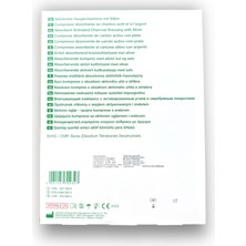 Lohmann & Rauscher Vliwaktiv Ag Emici Pedli Aktif Karbon Örtü 10 x 10 cm - Ref 20705 - 1 Adet