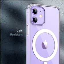 Mtl Apple iPhone 12 Şeffaf Magsafe Kılıf Mtl Aksesuar