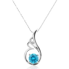 Chavin Topaz Melek Kanadı Gümüş Kolye EV97TPZ