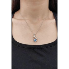 Chavin Topaz Melek Kanadı Gümüş Kolye EV97TPZ
