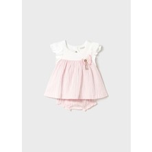 Mayoral Kız Bebek Elbise - Mayoral  - Beyaz - 2-4 Ay  - 1845-BEYAZ-2-4 Ay