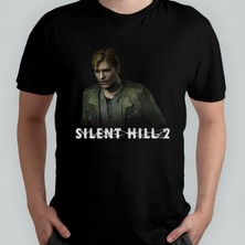 Pixxa Silent Hill 2 Temalı Unisex %100 Pamuklu Bisiklet Yaka T-Shirt