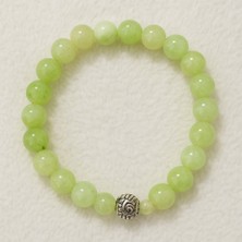 Zebercet (Peridot) Taşı Bileklik – Kadın Erkek Sevgili Anneler Günü Özel Ahşap Kutulu Hediye