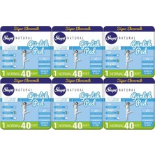 Sleepy Natural Günlük Ped Normal 240 Adet Sızıntı Önleyici Teknoloji ile Rahat Kullanım Sunar