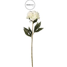 Yapay Şakayık Dalı Krem 68 cm