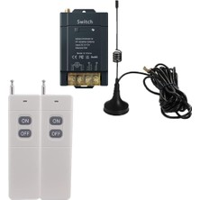 Kablosuz Uzaktan Kumanda Dc 12 - 72 V Rf 1500 Metre 12V Adaptörlü Uzun Mesafe Rf Kapı Kontrol Seti
