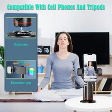 Yapay Zeka Destekli Akıllı Telefon Gimbal Stabilizatörü Tripod