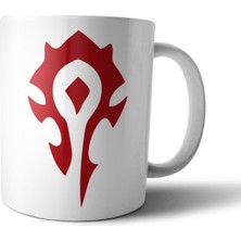 Pixxa World Of Warcraft Horde Kupa Bardak Model 1