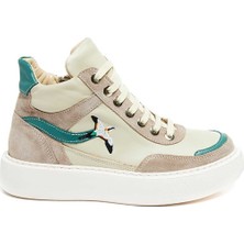 Bestello Bağcıklı Eva Taban Düz Bot 101-14725-140 Kadın Bot