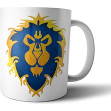 Pixxa World Of Warcraft Alliance Kupa Bardak Model 2
