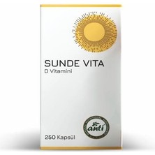 Anti Sunde Vita D Vitamini 250 Kapsül