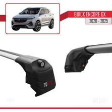 Buick Encore Gx 2020-2025 Arası ile Uyumlu Ace-2 Model Ara Atkı Tavan Barı Gri 2 Adet