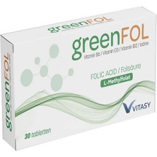 Vitasy Greenfol L-Methylfolat 30 Tablet