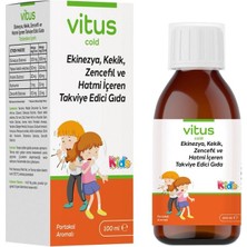 Vitus Cold Kids Ekinezya, Kekik Sıvı Portakallı 100ML