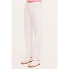 Tommy Hilfiger Julıe Uh Str BH6193 Lacivert Kadın Jean Pantolon