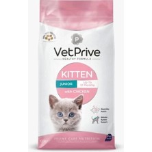 Vet Prive Kitten Tavuklu Yavru Kedi Maması 10 kg