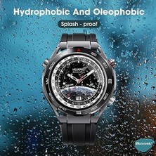 Huawei Watch Ultimate Tam Kaplayan Nano Cam Ekran Koruyucu Siyah