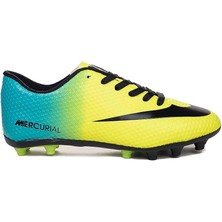 Yusufshoes Çocuk Yetişkin Dişli Krampon Halısaha Futbol Ayakkabısı