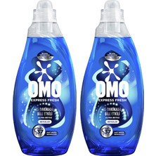 Omo Express Fresh Ultra Beyaz Sıvı Çamaşır Deterjanı 1480 ml X2