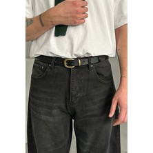 HYMAN Erkek   Deri Kemer