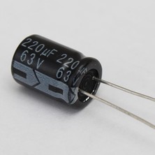 220 Mf 63 V Kondansatör
