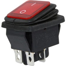 IC-104W Geniş Körüklü 4p Işıklı On-Off Anahtar